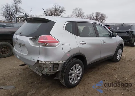 2015 Nissan Rogue S from USA, damaged, VIN KNMAT2MV1FP573602